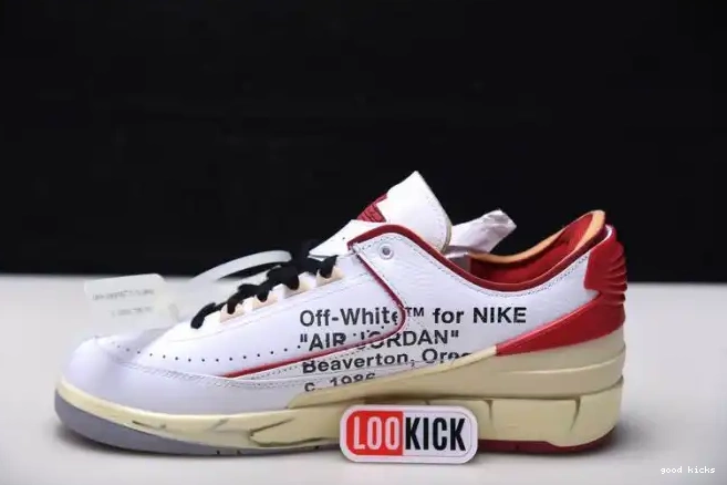 Cheap Low SP Red DJ4375-106 Jordan 2 White Retro Off-White 0408